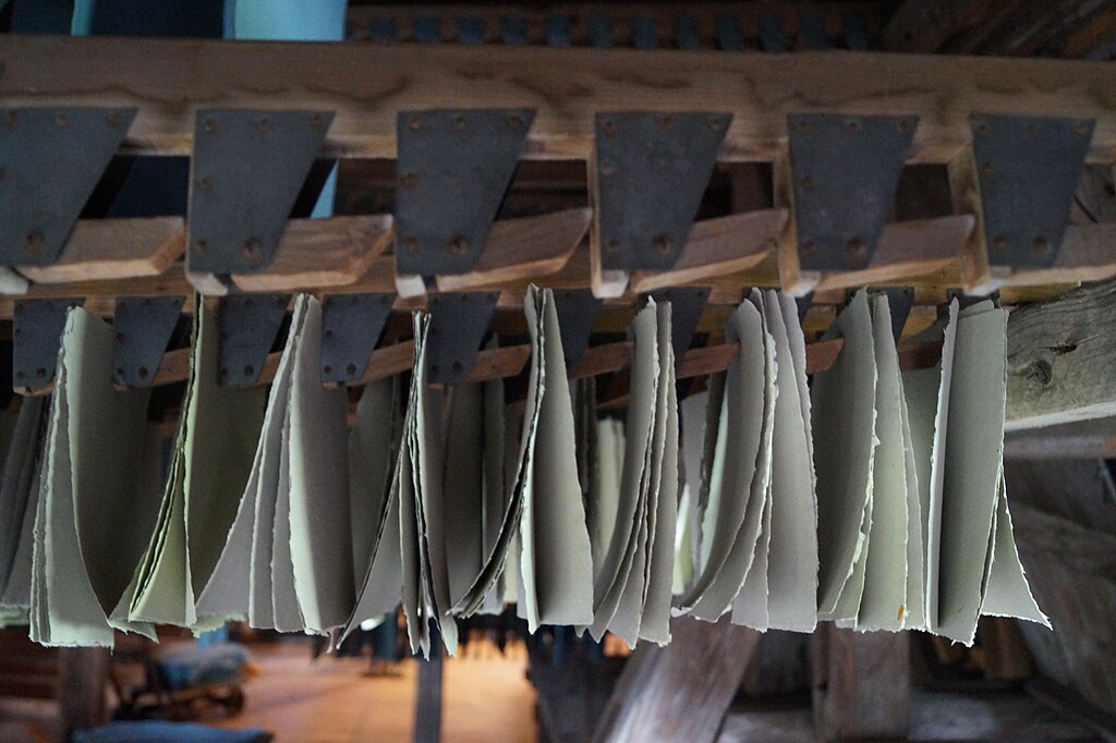 Papiertrocknung Papiermühle Homburg
